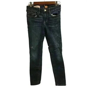 P7023 pilcro and a letter press medium wash skinny jeans size 27in